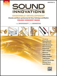 Sound Innovations: Ensemble Development for Young Concert Band Baritone TC band method book cover